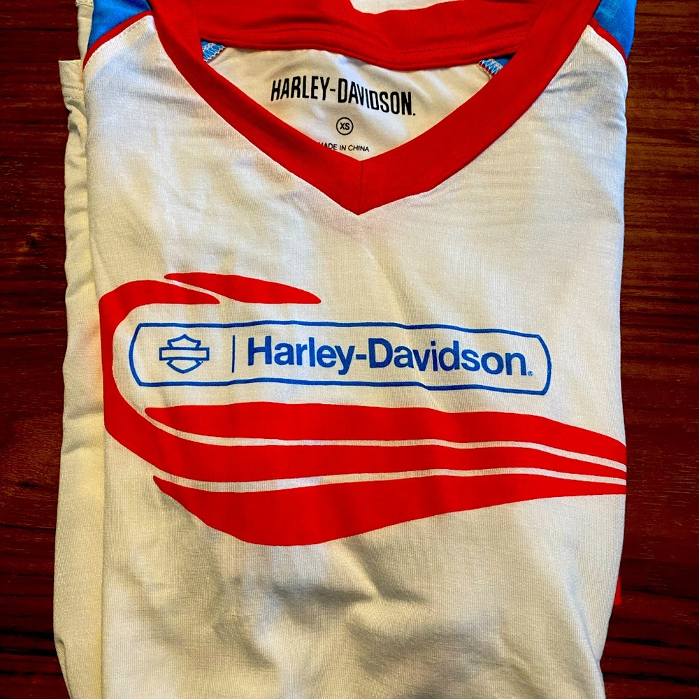 Harley-Davidson Women’s Shortster Color Block Tee